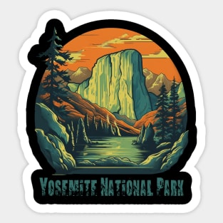 Yosemite National Park Sticker